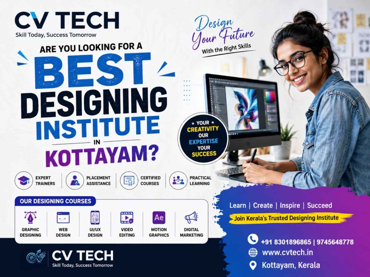 best designing training institute kottayam