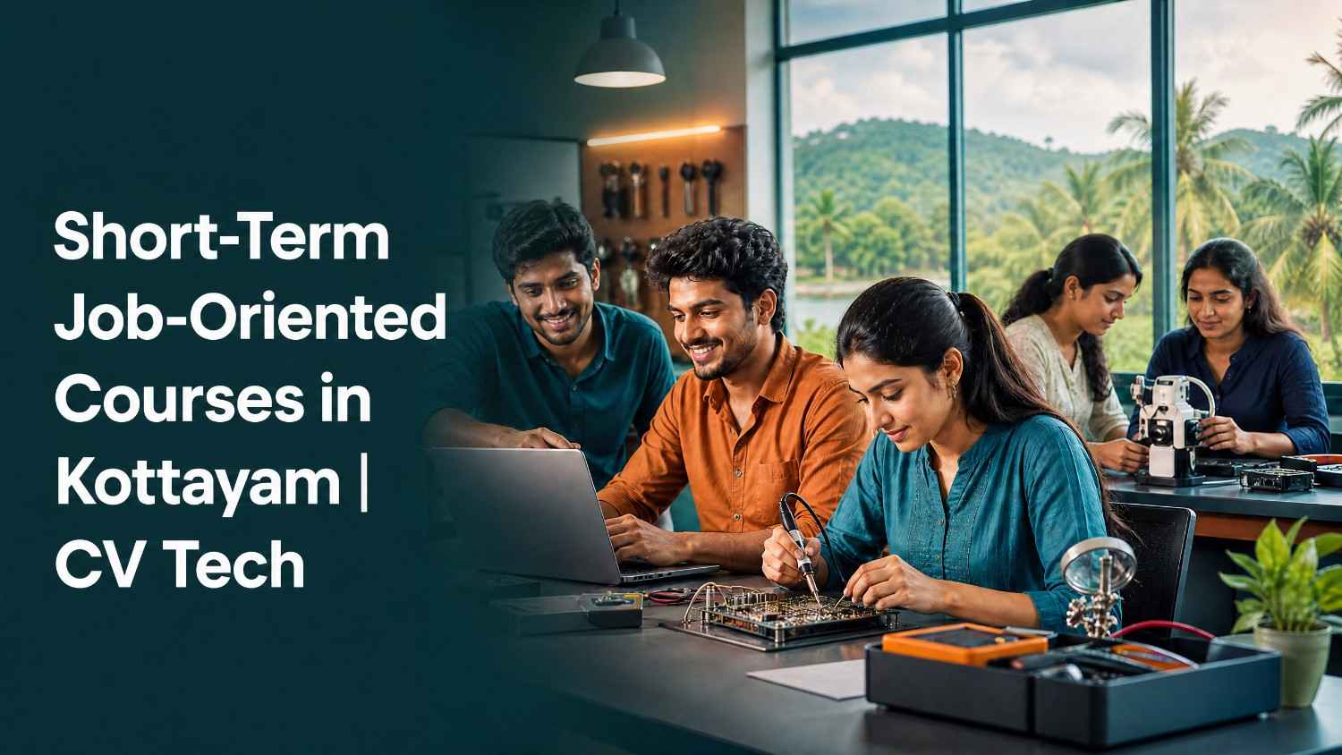 Short-Term Job-Oriented Courses in Kottayam at CV Tech