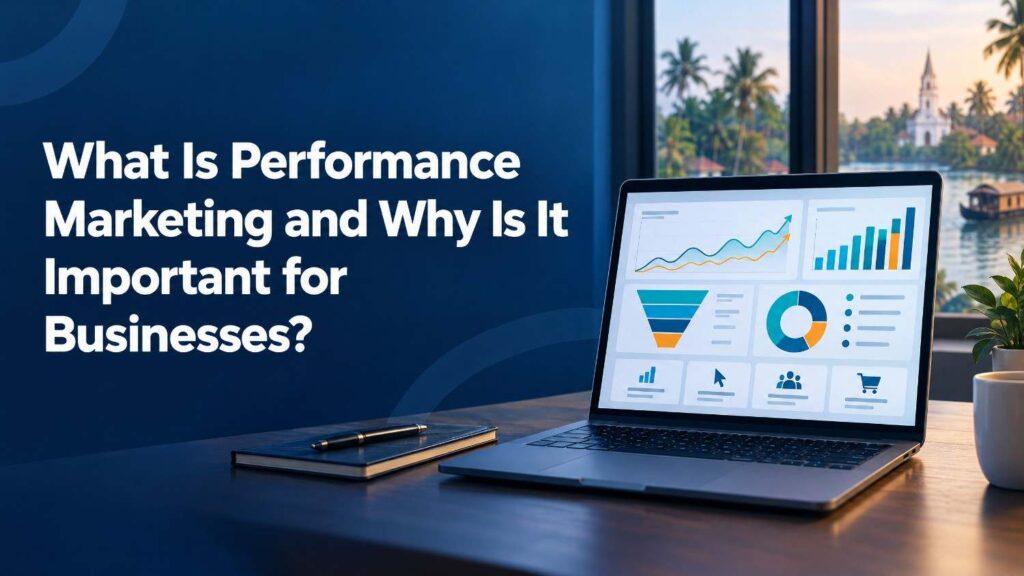 Performance marketing strategy and digital advertising dashboard for businesses in Kottayam