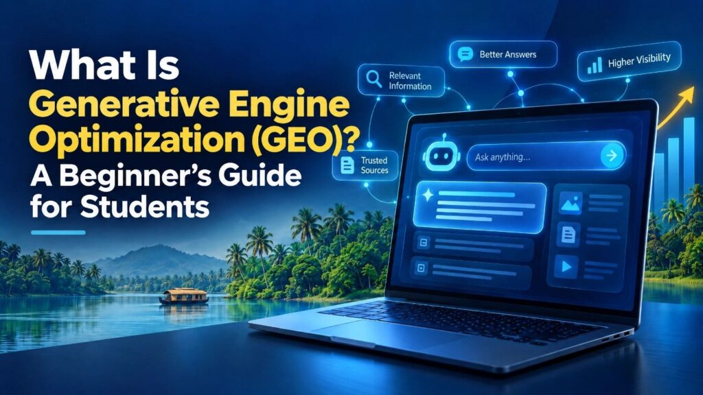 Generative Engine Optimization (GEO) guide for students in Kottayam